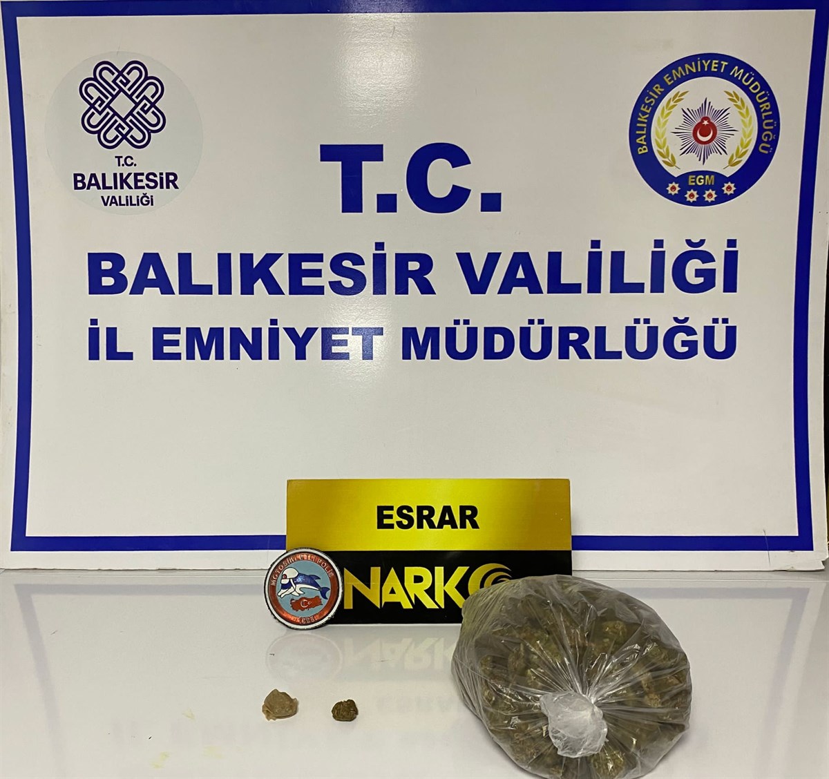 Balıkesir'de uyuşturucuya geçit yok