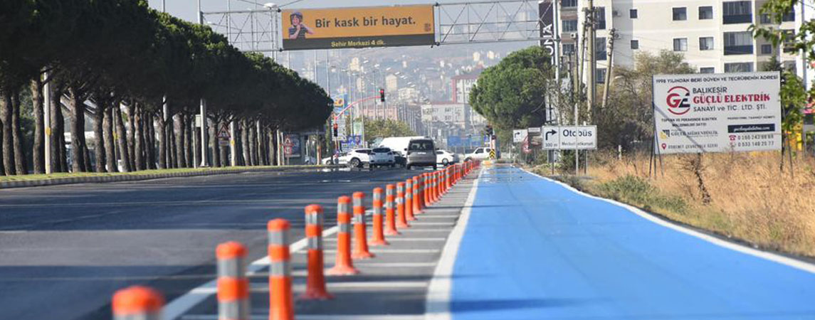 Büyükşehir’den Değirmen Boğazı’na bisiklet yolu