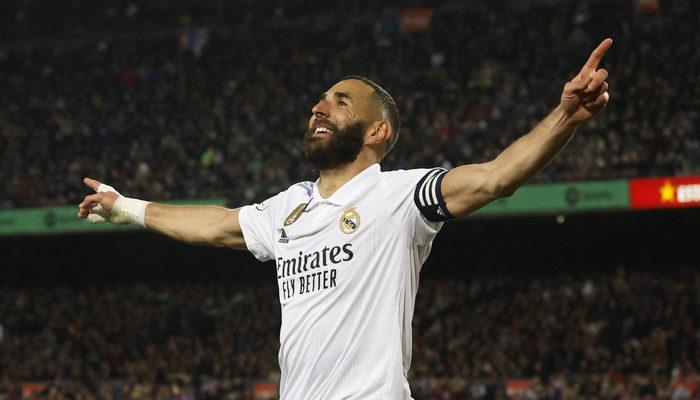 Real Madrid, Barcelona'yı bozguna uğrattı! Karim Benzema şov...